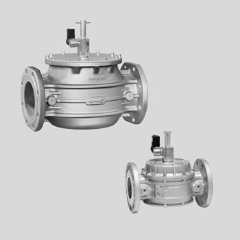 Elettrovalvole a Riarmo Manuale <br>Normalmente Aperte per Gas
